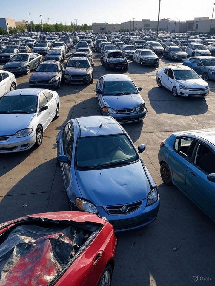 Professional car buying team completing paperwork for Wellington customer